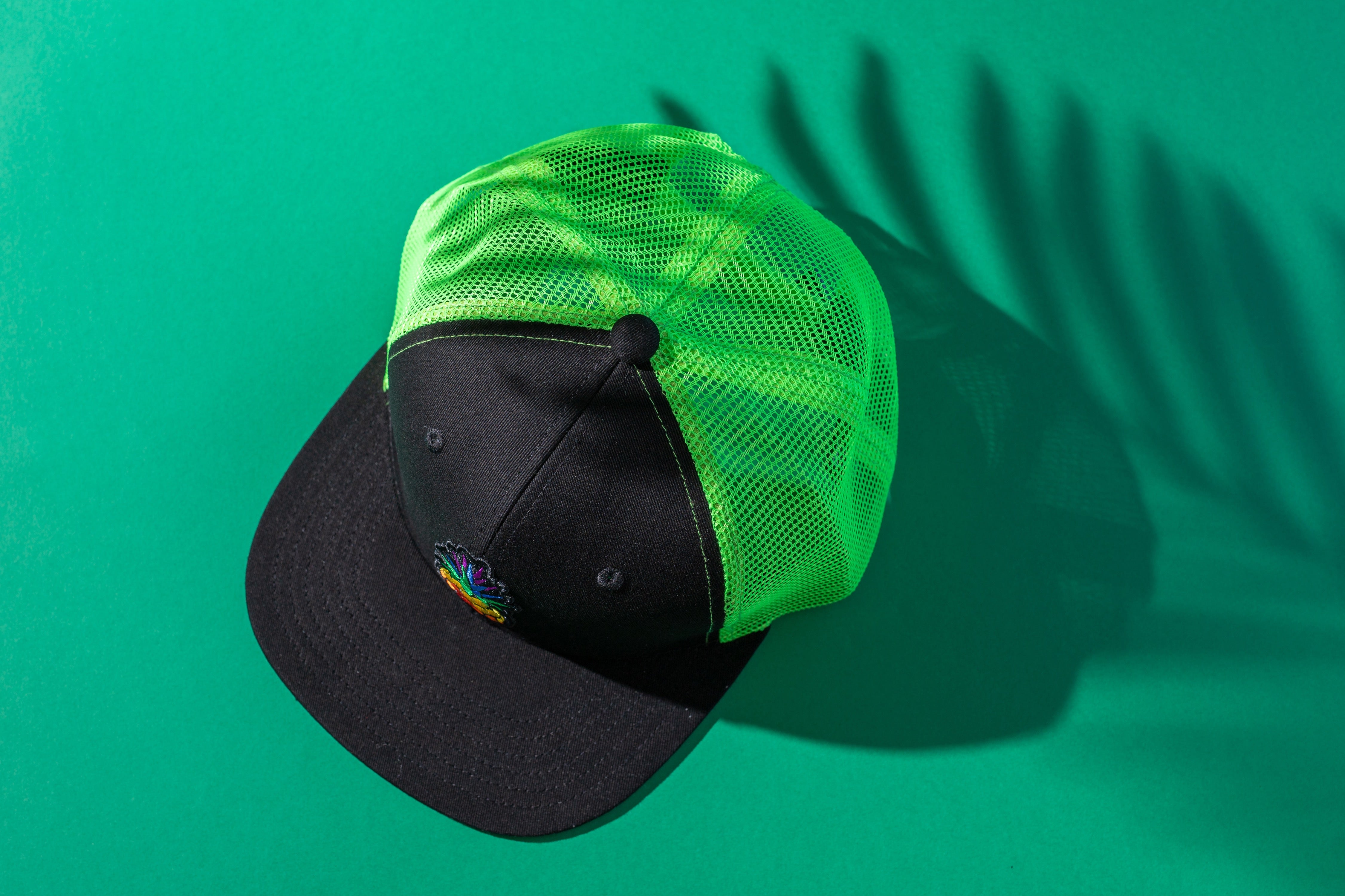 Trendy Pineapple Neon Flat Rainbow